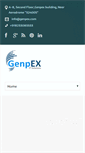 Mobile Screenshot of genpex.com